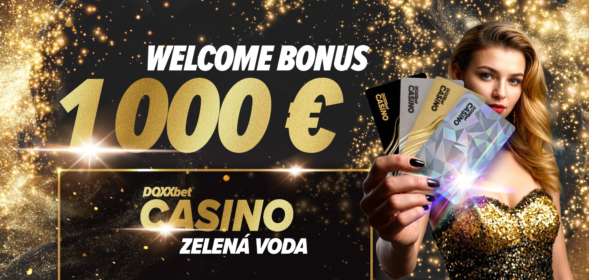DOXXbet Casino Zelená Voda — Welcome Bonus 1000€